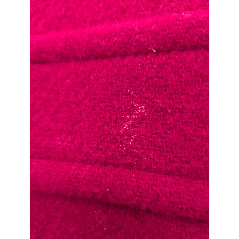 NWT Women's J.Crew Wool-Blend Lady Day Coat Brilliant Berry US Size 8 - Picture 8 of 8